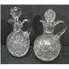 Image 1 : CLEAR GLASS CRUETS