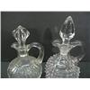 Image 3 : CLEAR GLASS CRUETS