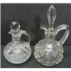 Image 1 : CLEAR GLASS CRUETS