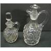 Image 3 : CLEAR GLASS CRUETS