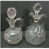 Image 1 : CLEAR GLASS CRUETS