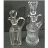 Image 1 : CLEAR GLASS CRUETS
