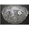 Image 1 : AMERICAN CUT GLASS BOWL