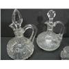 Image 2 : CLEAR GLASS CRUETS