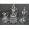 Image 1 : CLEAR GLASS CRUETS