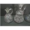 Image 2 : CLEAR GLASS CRUETS