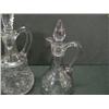 Image 3 : CLEAR GLASS CRUETS