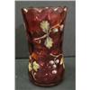 Image 1 : CRANBERRY GLASS SPOONER