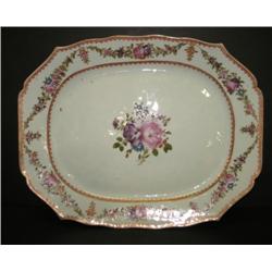 CHINESE EXPORT PORCELAIN PLATTER