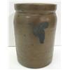Image 1 : BLUE DEC. STONEWARE CROCK