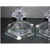 Image 2 : BACCARAT CRYSTAL CANDLESTICKS