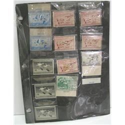 LOT OF DUCK STAMPS