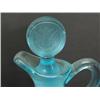 Image 2 : AQUA BLUE COIN GLASS CRUET