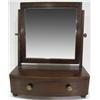 Image 1 : WALNUT SHAVING MIRROR