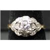 Image 1 : LADIES’ 14 KT GOLD DIAMOND RING