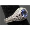 Image 2 : 14 KT WHITE GOLD RING