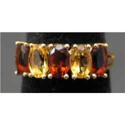 14 KT YELLOW GOLD RING