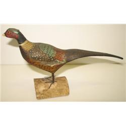 PHEASANT WOODEN CARVING