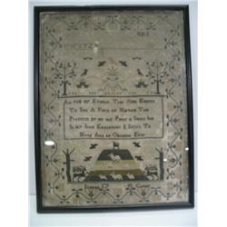 1791 NEEDLEPOINT SAMPLER