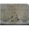 Image 3 : 1834 NEEDLEPOINT SAMPLER