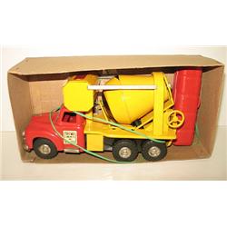 TOY CONCRETE TRUCK WITH BOX