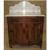 Image 1 : VICTORIAN WALNUT WASHSTAND