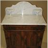 Image 2 : VICTORIAN WALNUT WASHSTAND