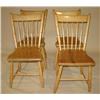 Image 1 : PLANK BOTTOM SOFTWOOD CHAIRS