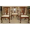 Image 1 : CHIPPENDALE STYLE CHAIRS