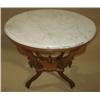 Image 2 : VICTORIAN MARBLE TOP TABLE