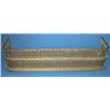 Image 1 : BRASS FIREPLACE FENDER