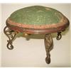 Image 2 : NEEDLEPOINT FOOTSTOOL