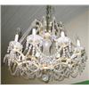 Image 2 : HANGING GLASS CHANDELIER