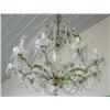 Image 3 : HANGING GLASS CHANDELIER