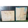 Image 2 : 2 NATIVE CARVED PLAQUES SIGNED