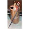 Image 1 : ANTIQUE COPPER FIRE EXTINGUISHER
