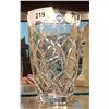 Image 1 : BOHEMIAN CUT CRYSTAL VASE