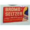 Image 1 : VINTAGE 1940'S BROMO-SELTZER CARDBOARD TROLLEY SIGN