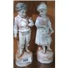 Image 1 : PAIR OF ANTIQUE GERMAN PORCELAIN FIGURINES