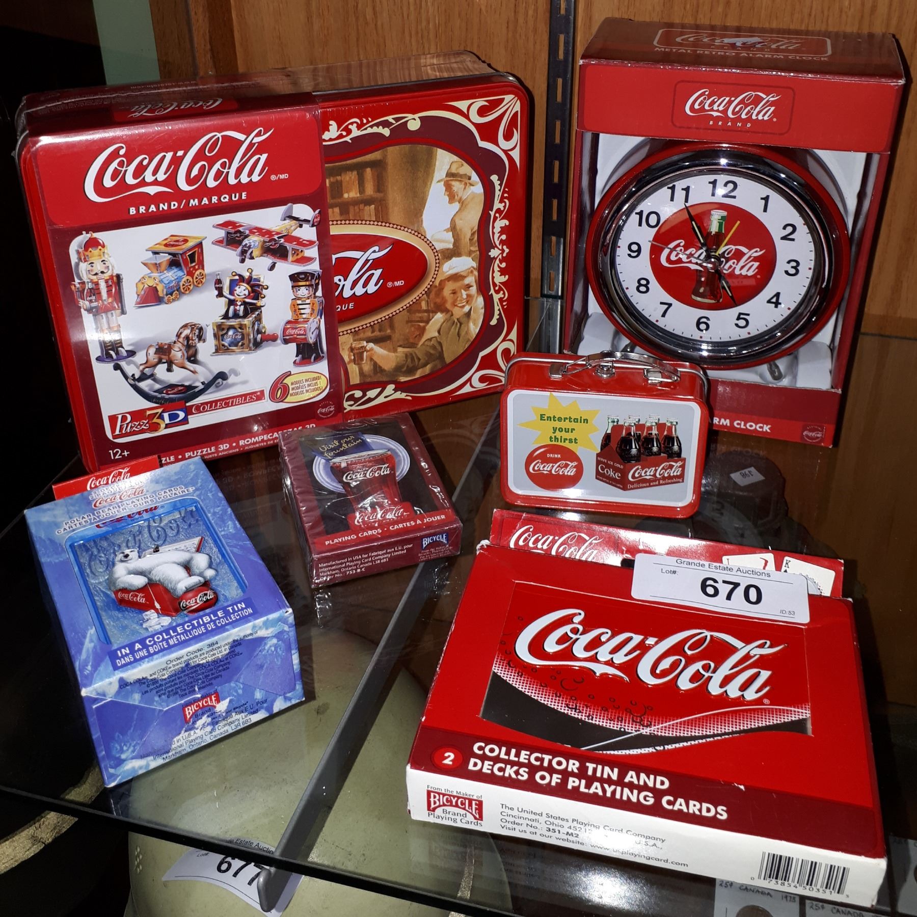 6 NIB COCACOLA COLLECTIBLES
