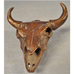 Rattey, Harvey and Pamela Harr bronze wildlife busts, Elk, 235/1000 and Buffalo, 256/1000