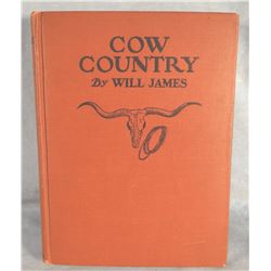 James, Will, Cow Country, 1st, near fine, 1927