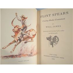 James, Will, Flint Spears, 1st, 1938, dj, good