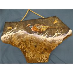 Pickthorn, Nadine, Pheasant On Rock, 16  h x 26  w