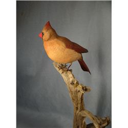 Tveten, Connie wood carving, 13" h x 8" w