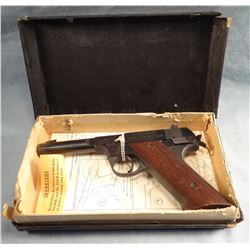 High Standard HD Military pistol, .22 LR, in orig. box, sn 259900.