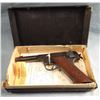 Image 1 : High Standard HD Military pistol, .22 LR, in orig. box, sn 259900.