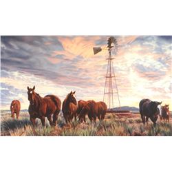 Cox, Tim, "At the End of the Day", 413/950, 16" x 24" w