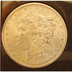 1884 CC Morgan dollar in GSA folder