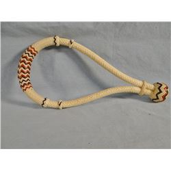 Rawhide bosal and Eubanks rifle scabbard
